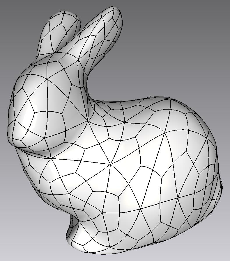 Der STL-Importer konvertiert STL zu NURBS