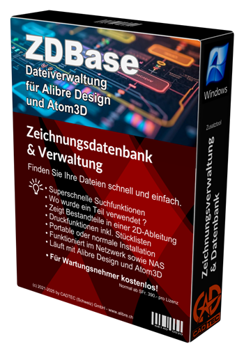 ZDBase Zeichnungsverwaltung und PDM für Alibre Design