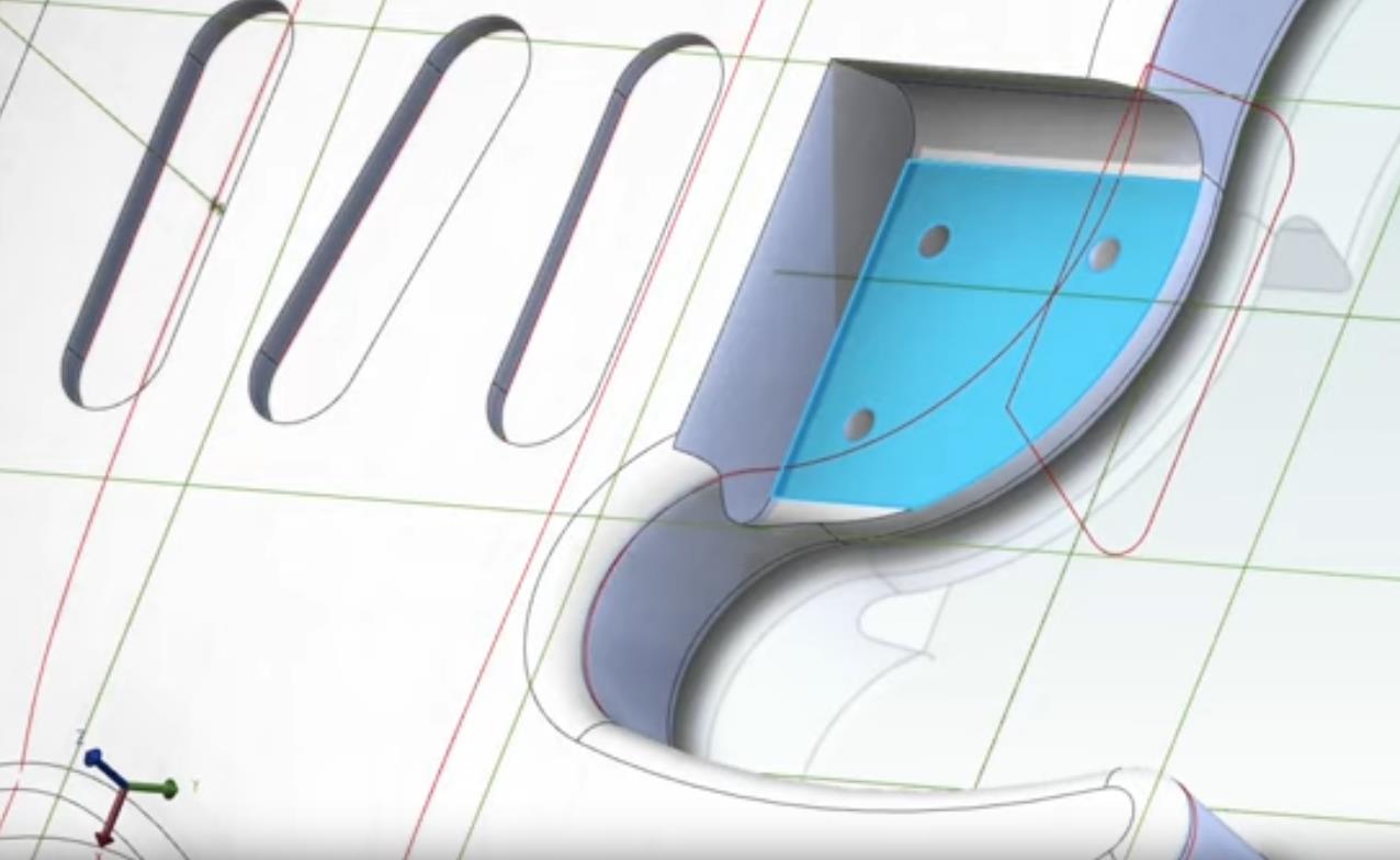 Gitarre, (c) 2021 by Joko Engineeringhelp, erstellt mit Alibre Design 3D CAD