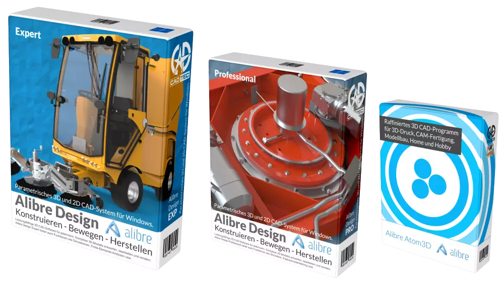 Alibre Design Expert / Professional / Atom3D Trainingsvideos