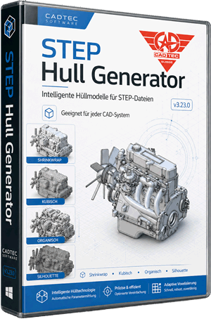 STEP Hüllengenerator als Platzhalter für grosse Baugruppen STEP Hüllengenerator als Platzhalter für grosse Baugruppen