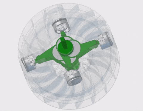 Counterpoise Bi-radial als animiertes GIF